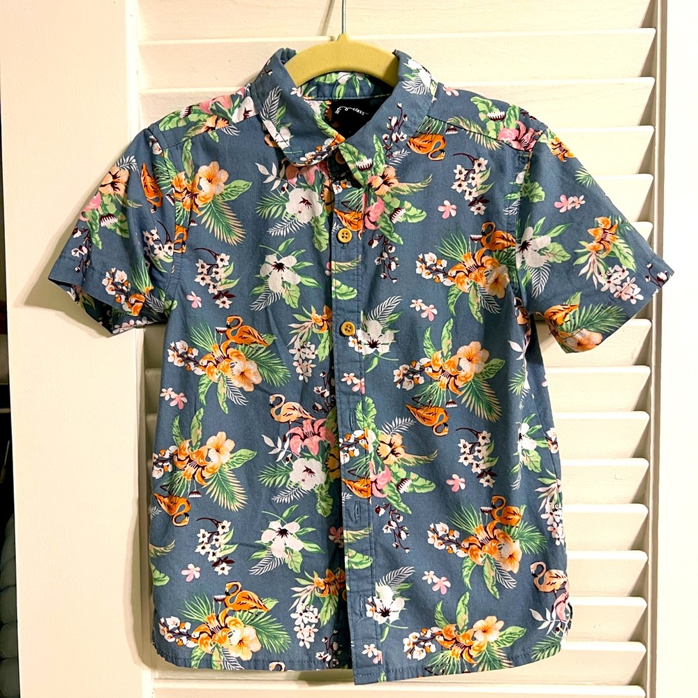 Adorable Art Class button down SS (3T)